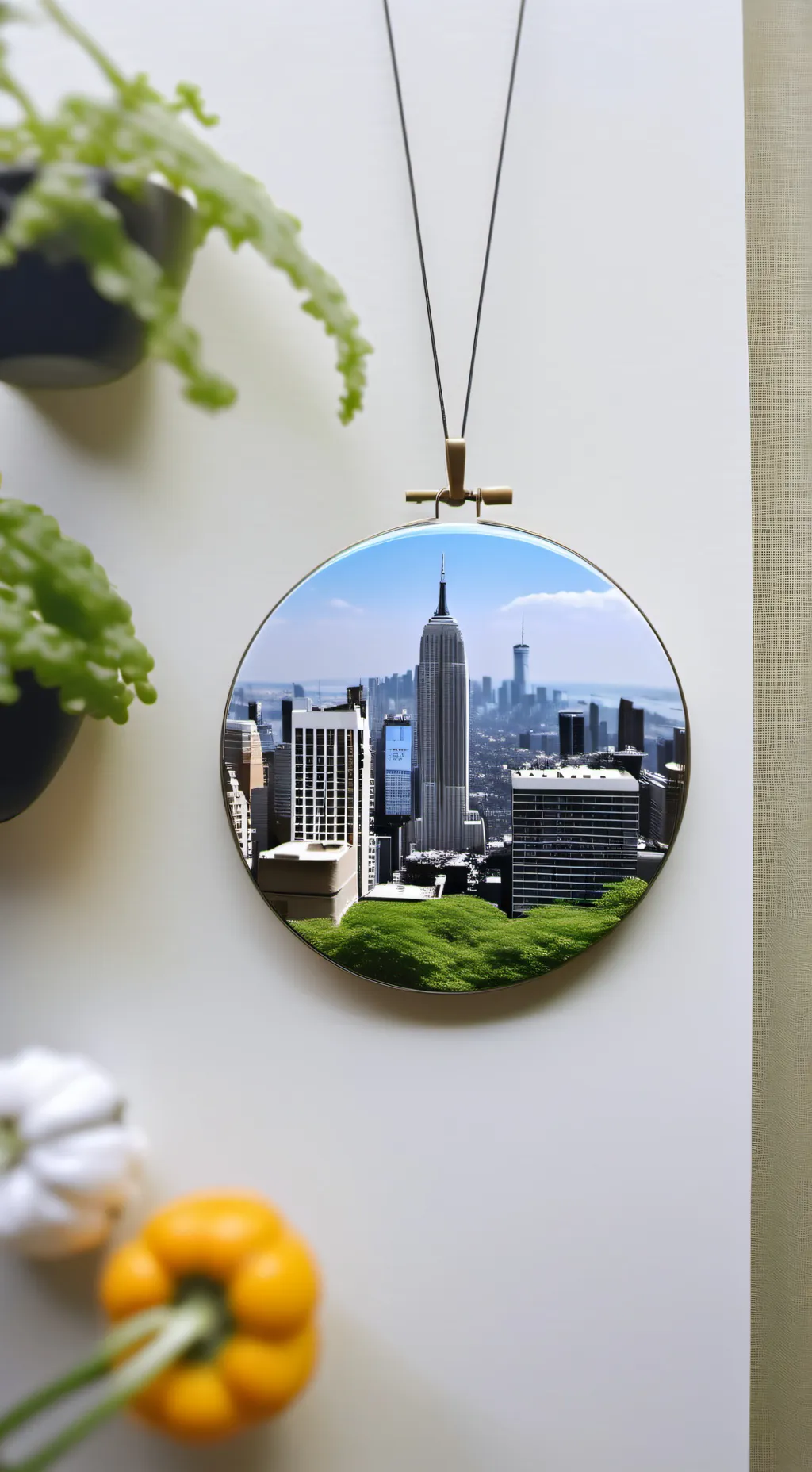 ai character: City background