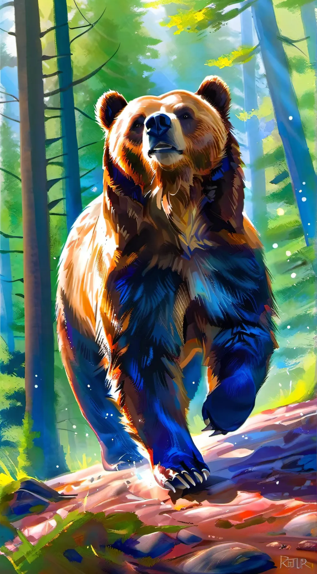 ai character: .  background