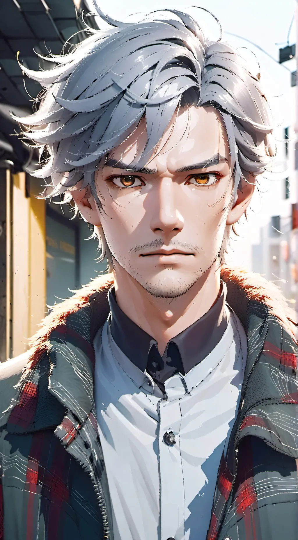 ai character: Leonard  background