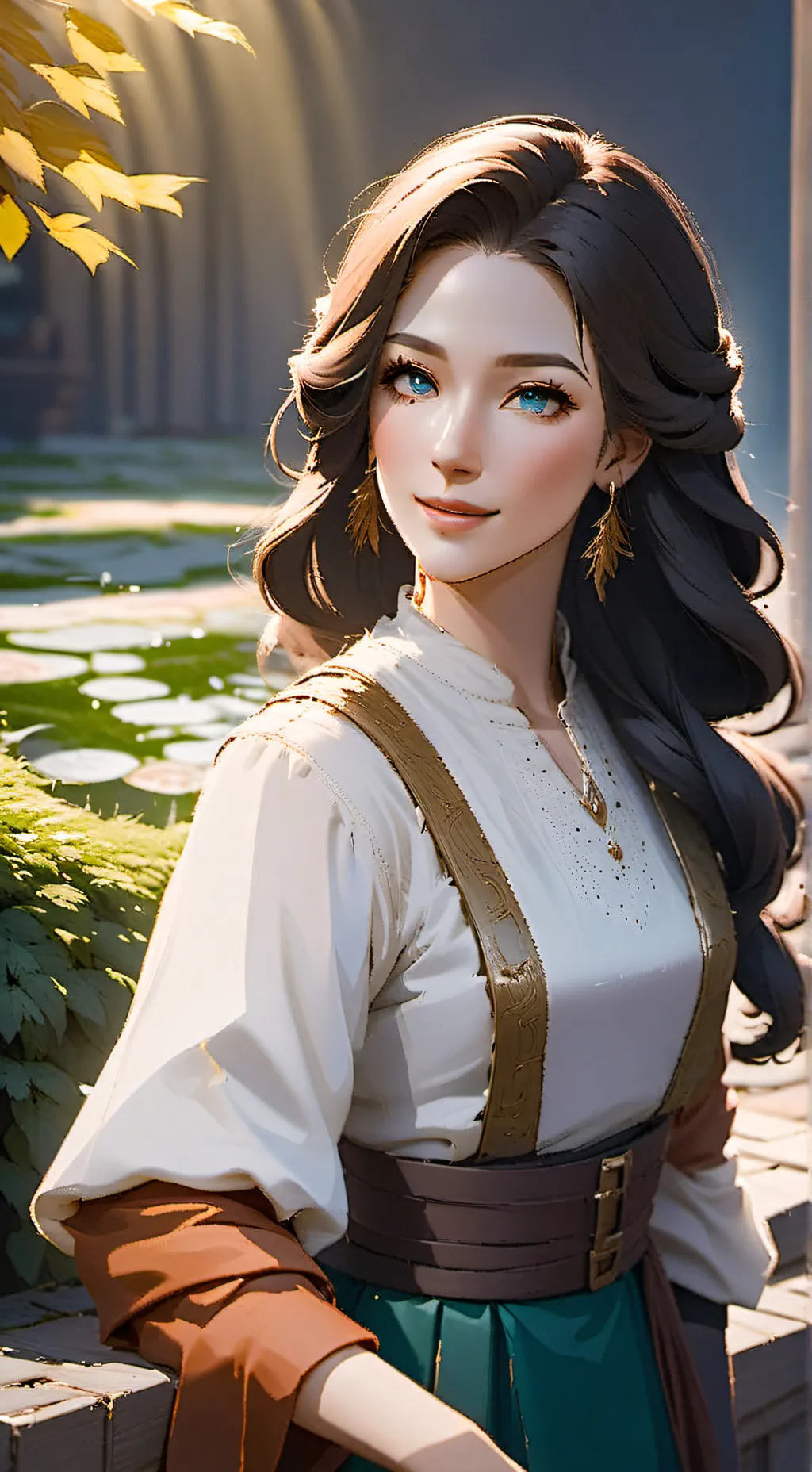 ai character: Juile  background