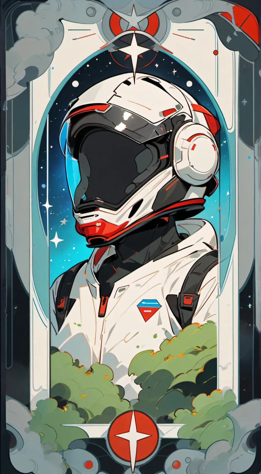 ai character: Among us background