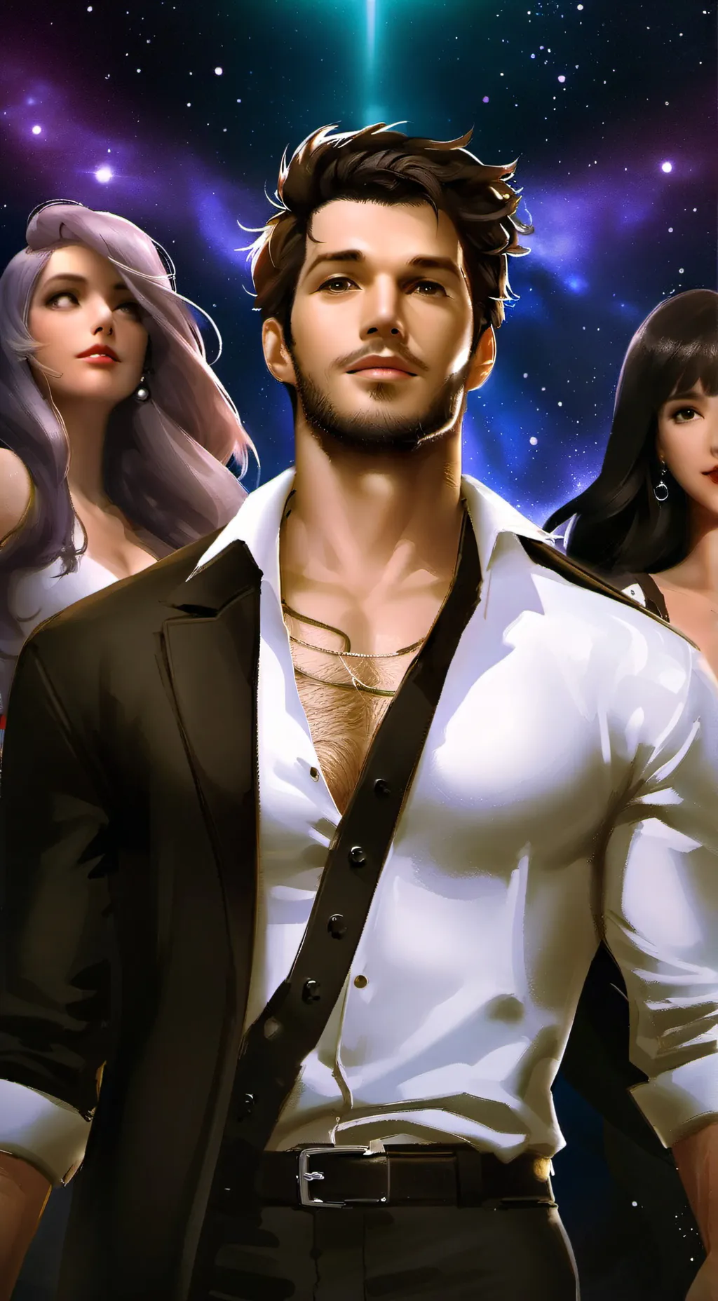 ai character: Evan background