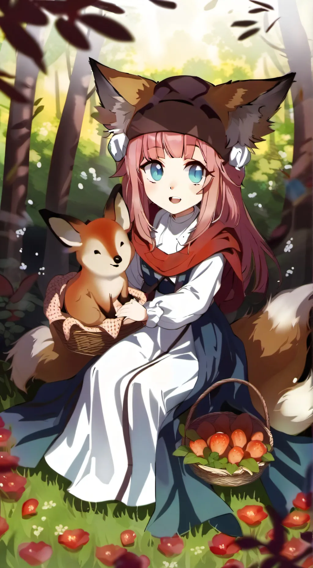 ai character: Fox Hybrid 2 background