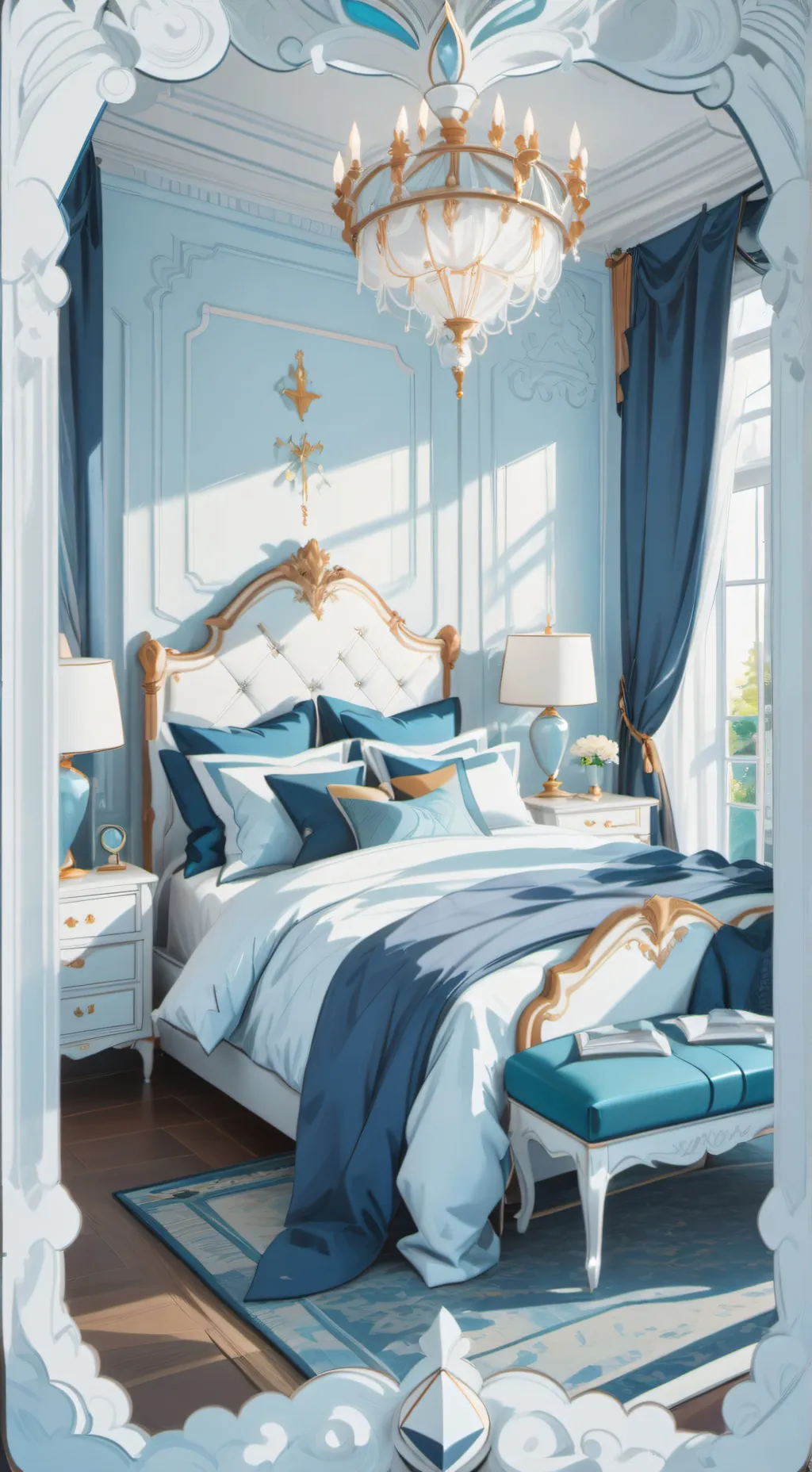 ai character: Roblox Story background