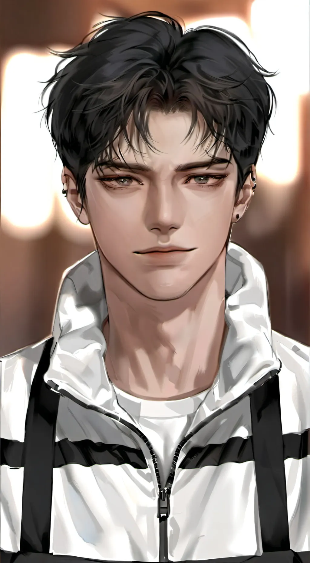 ai character: Ezra Boston  background