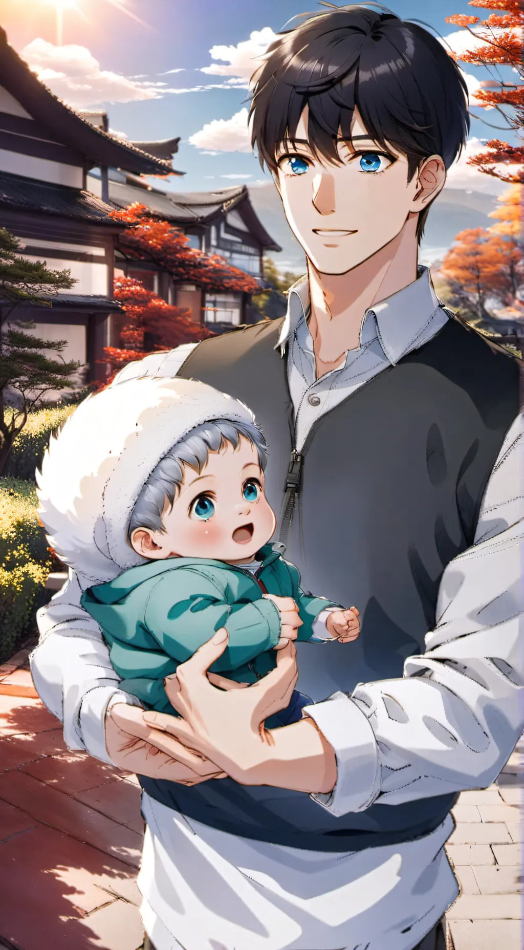 ai character: Takeshi background