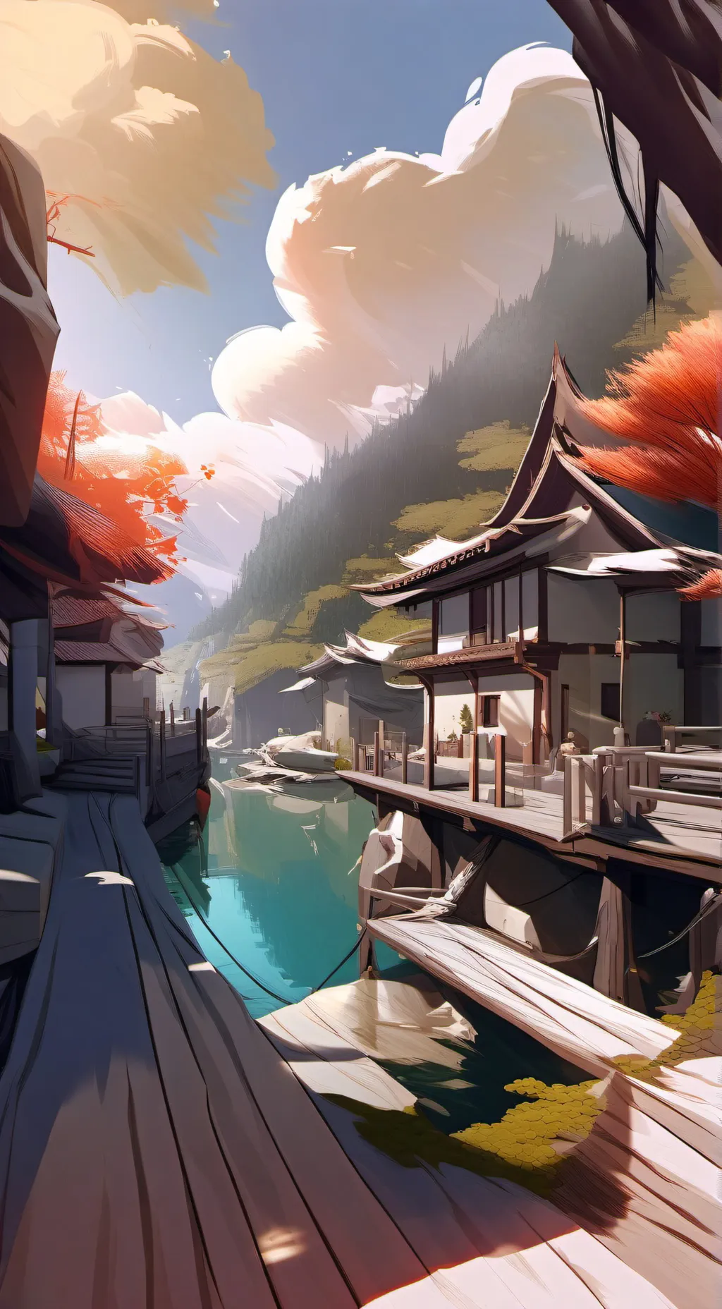 ai character: Dream smp background