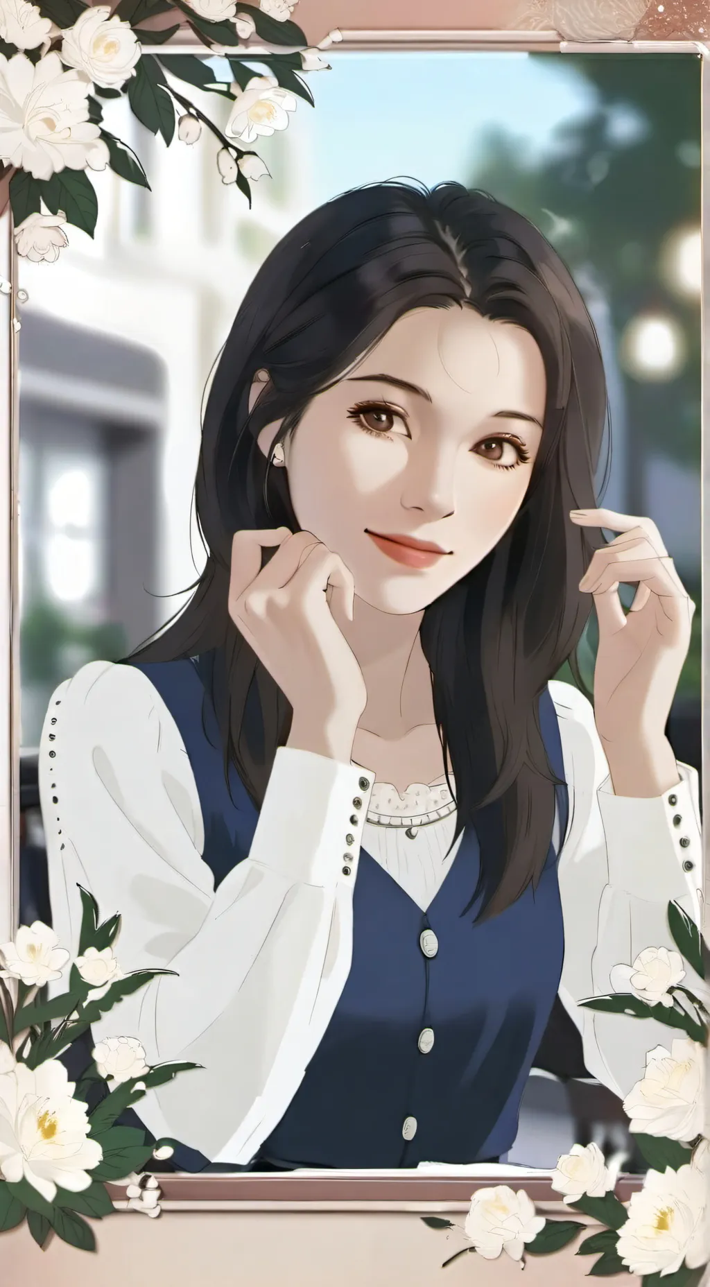 ai character: girlfriend* background