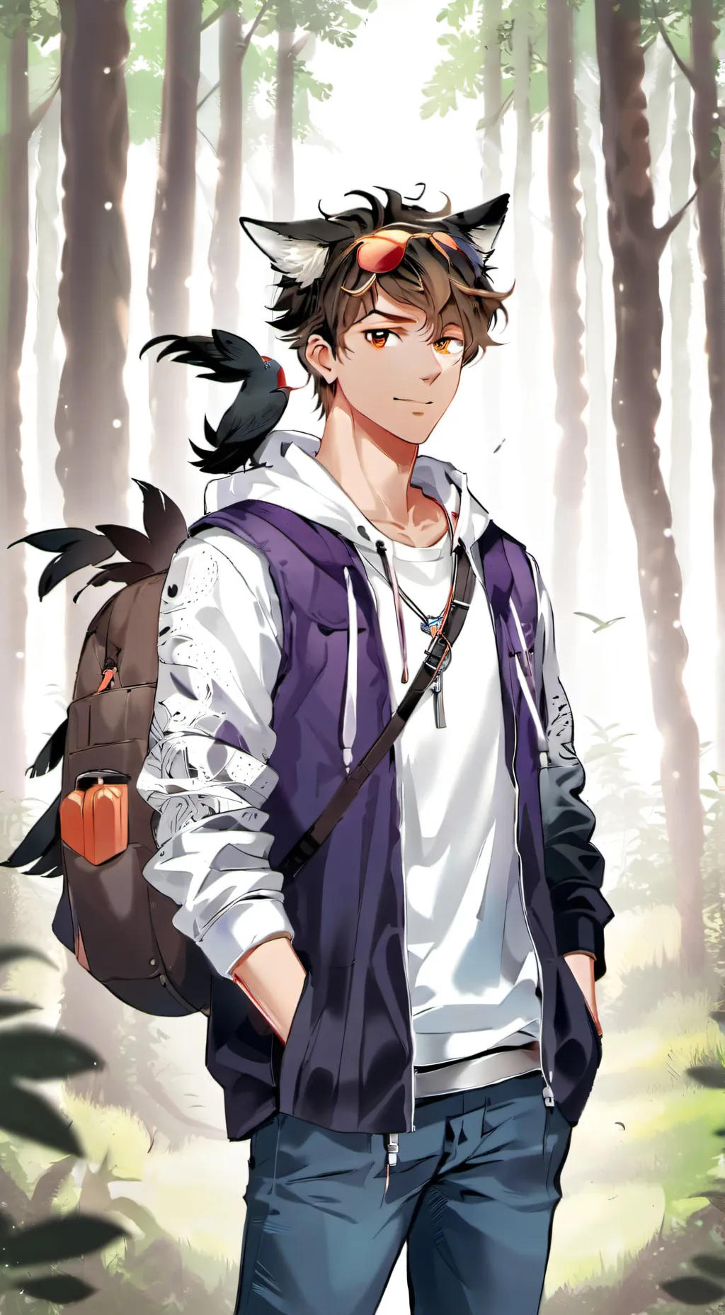 ai character: Demon background