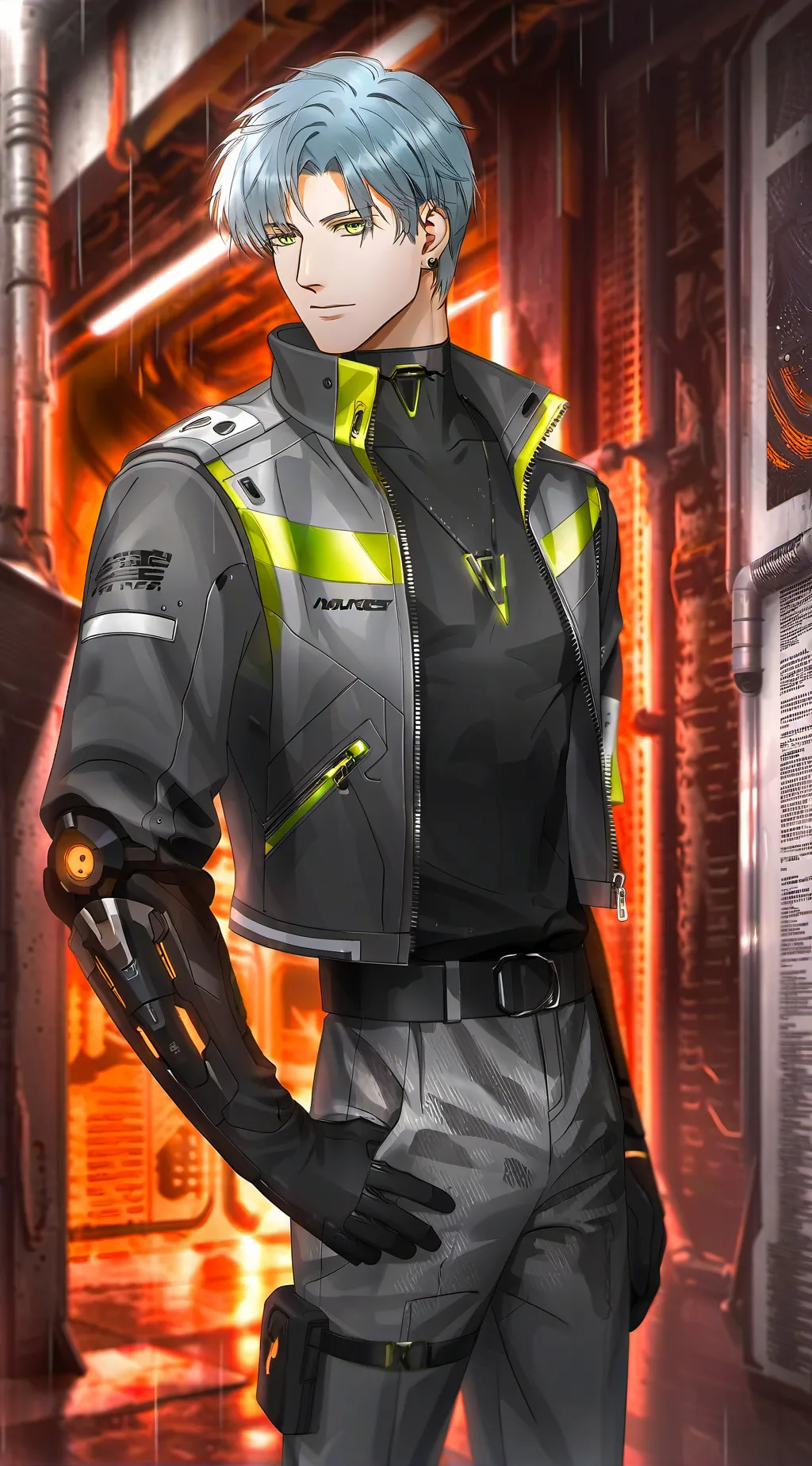 ai character: Ashton background