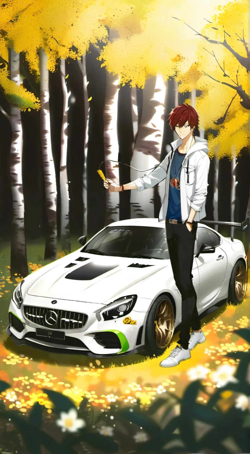 ai character: Street racer background