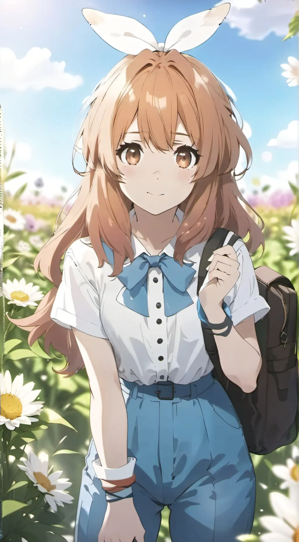 ai character: Nia background