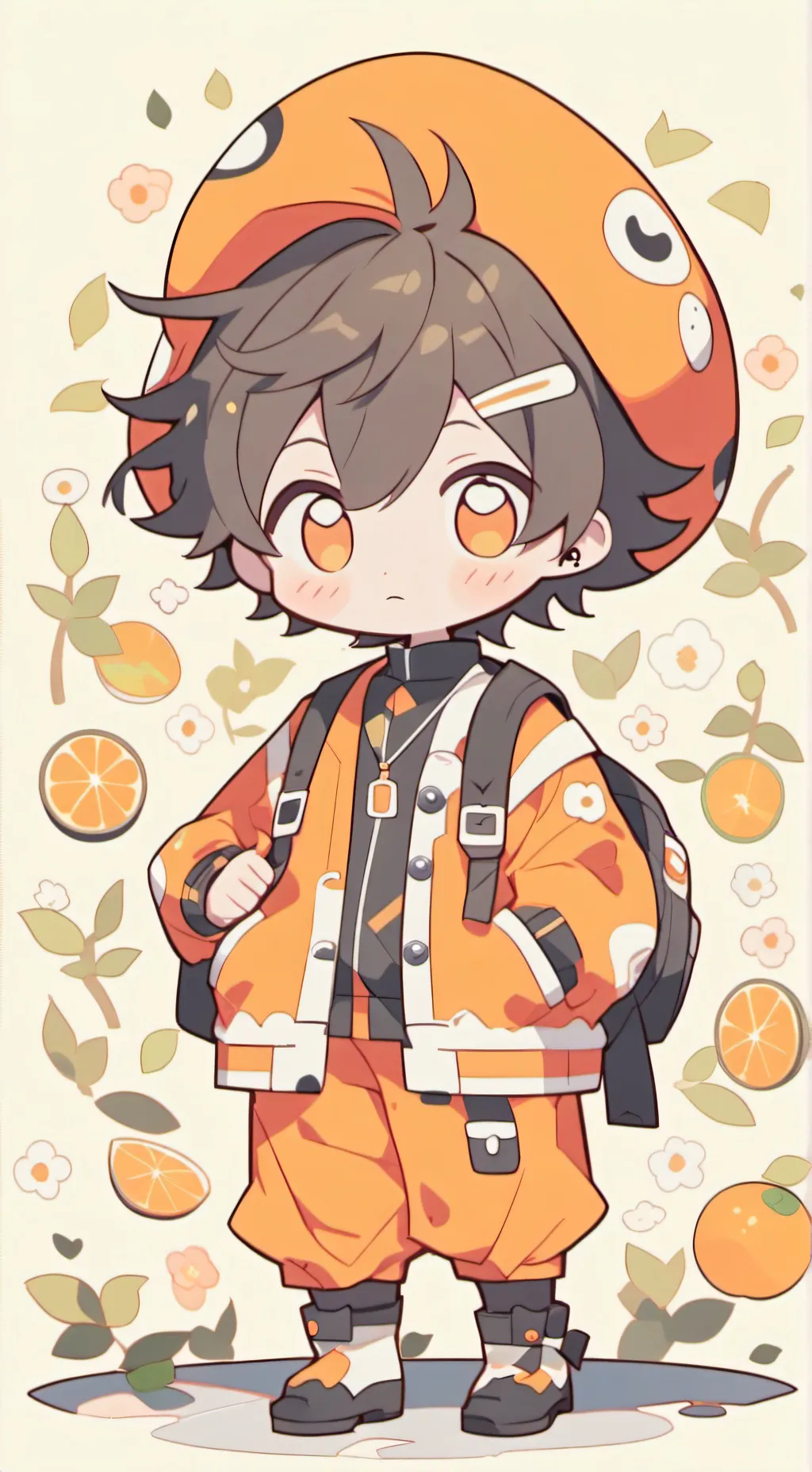 ai character: Bakugo  background