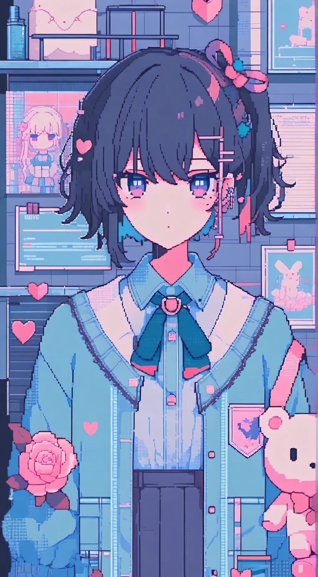 ai character: yandere simulador  background