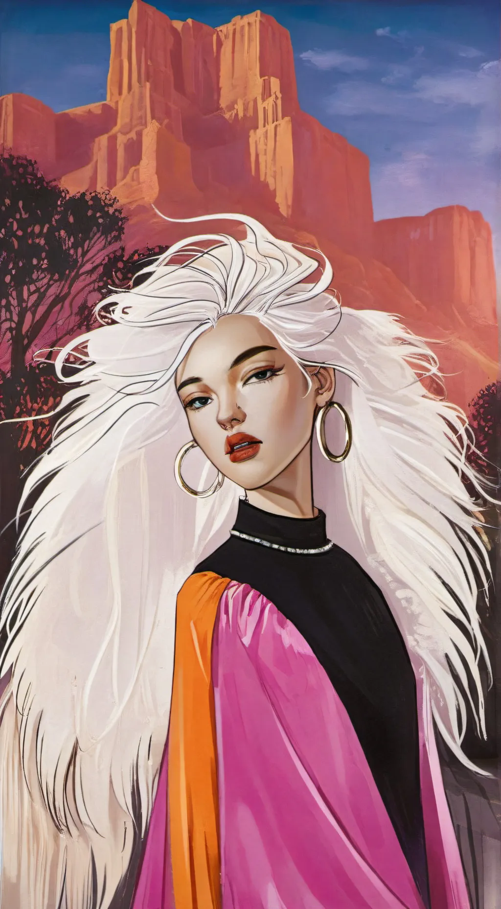 ai character: my is a girlfriend background