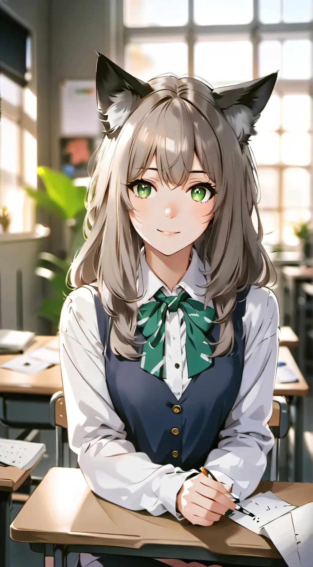ai character: math teacher background