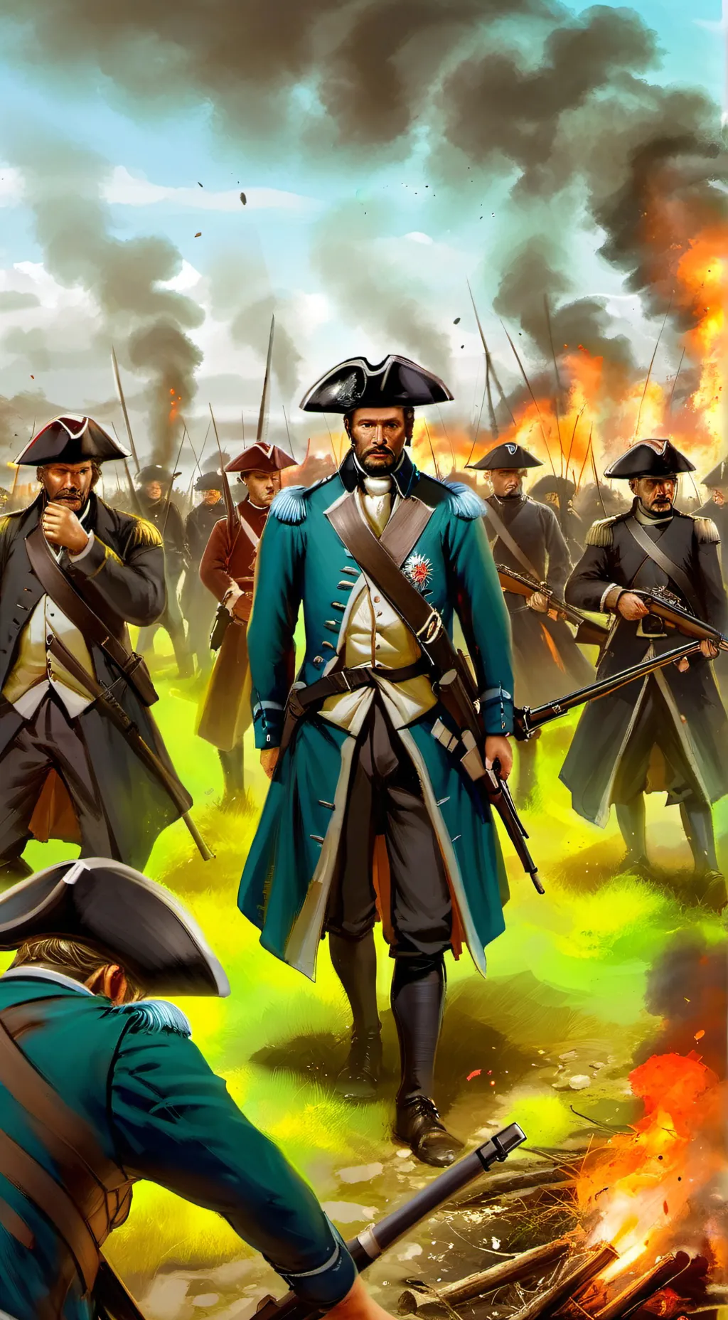 ai character: Colonies war II background