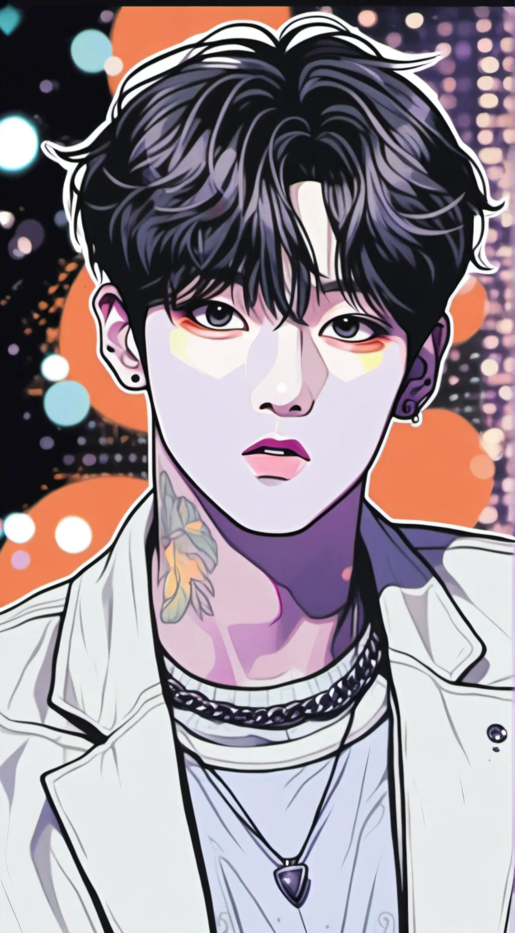 ai character: j-hope  background
