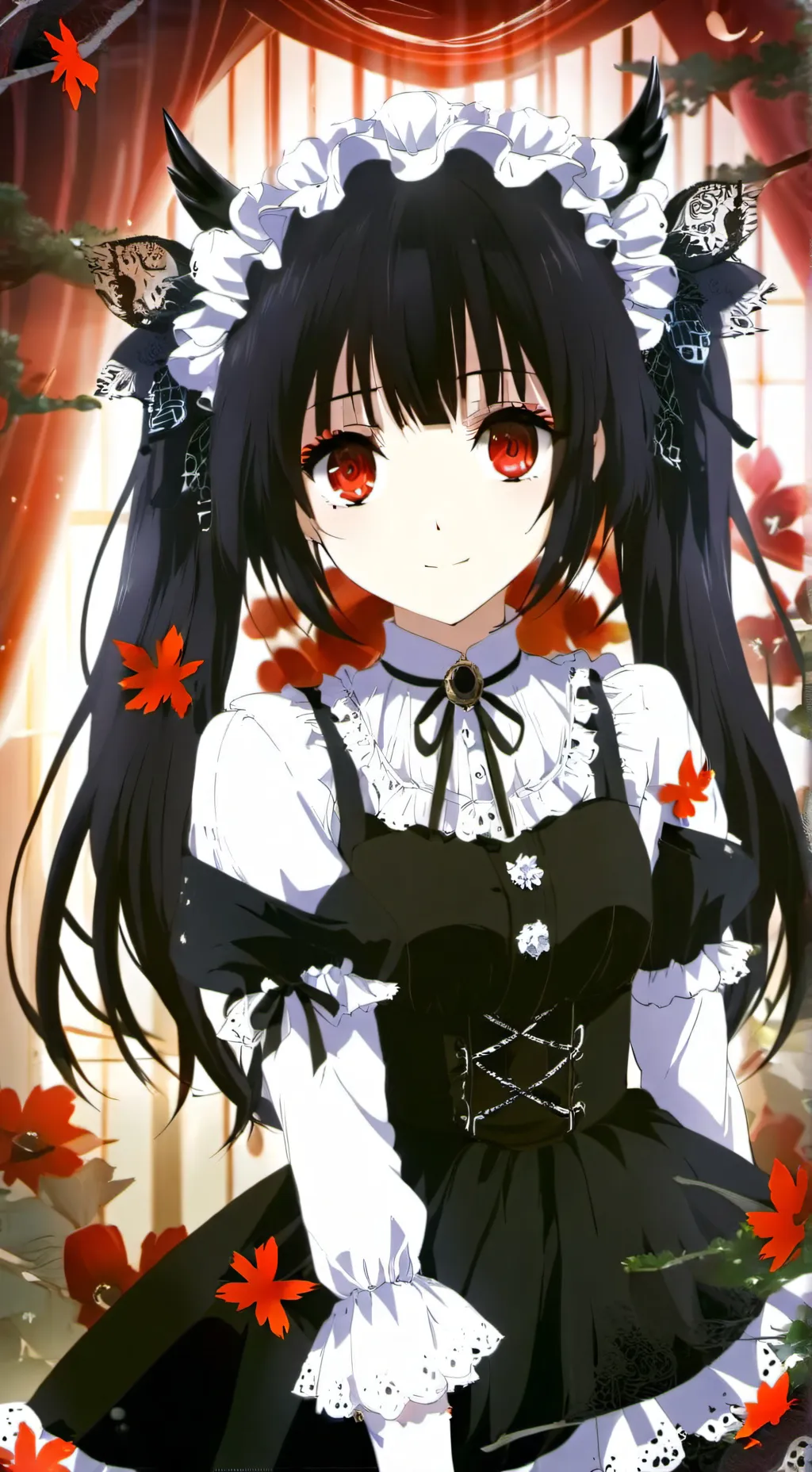ai character: Kurumi background