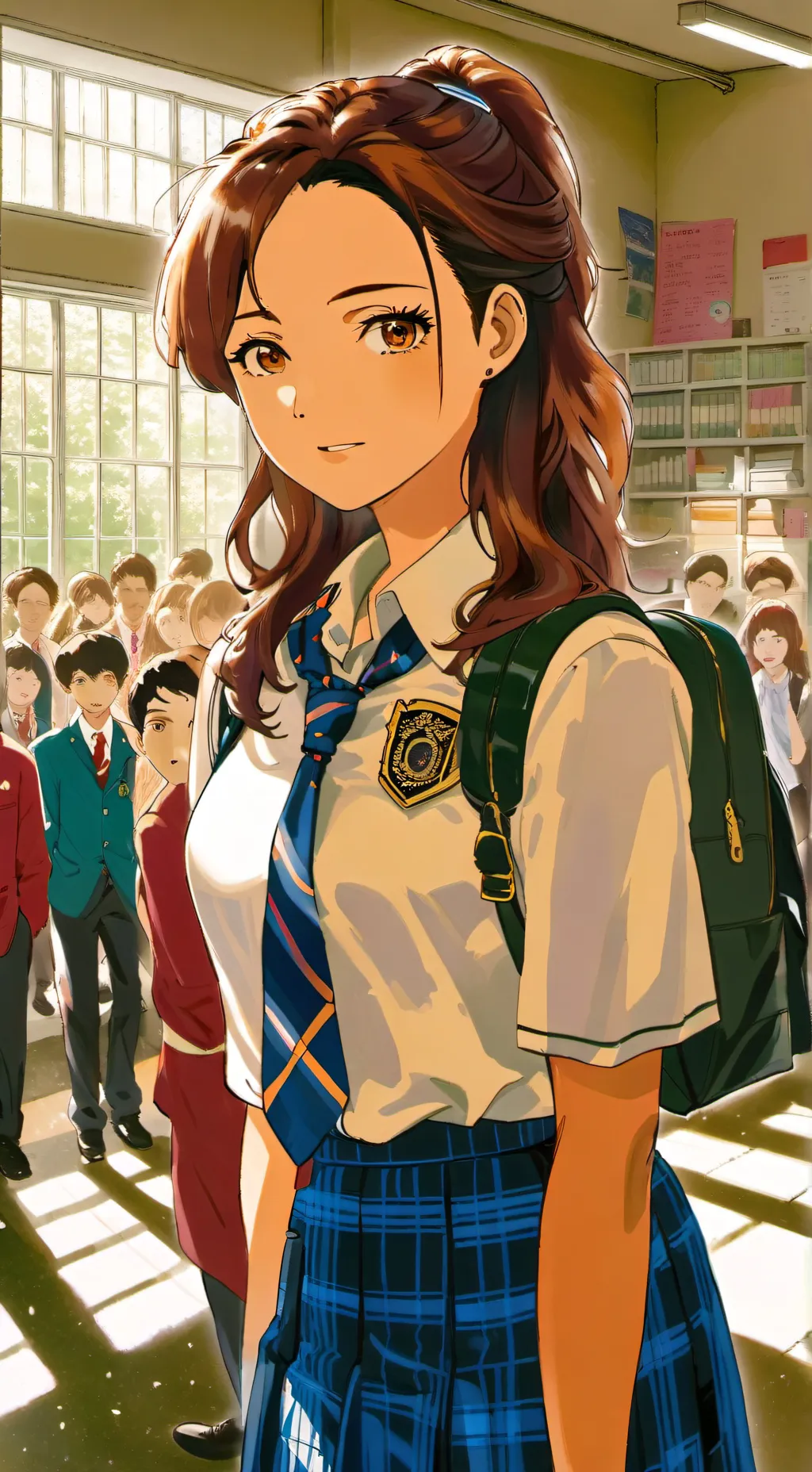 ai character: all boys school? ¿ background