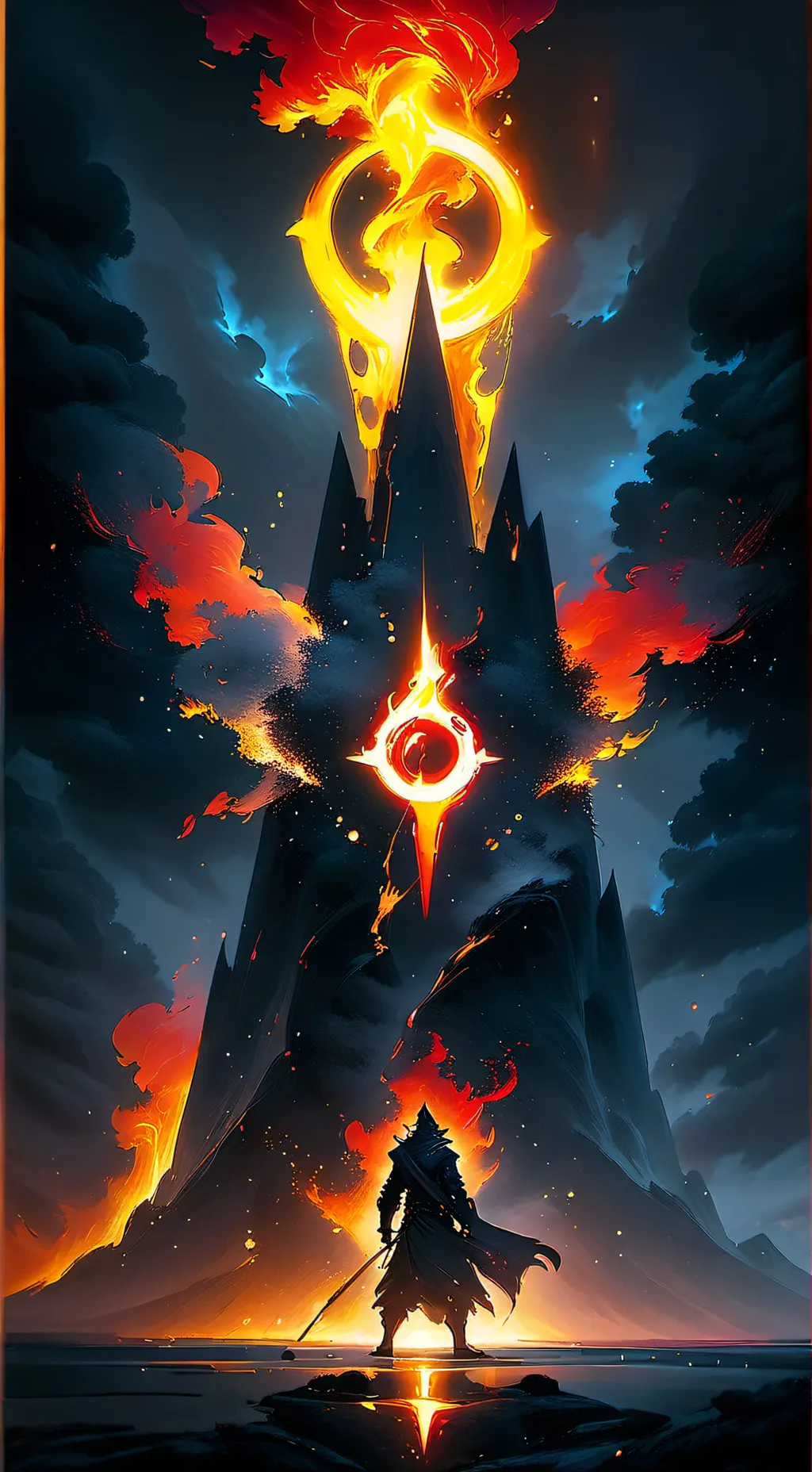 ai character: Fireclan background