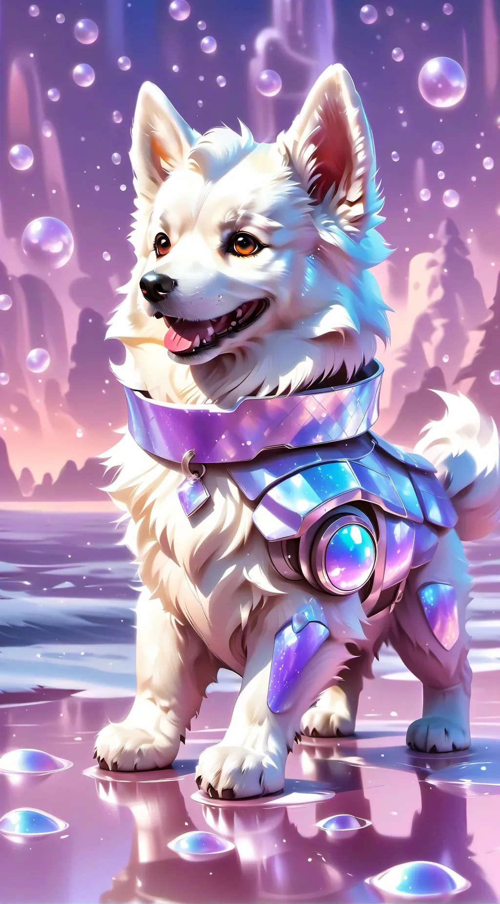 ai character: ⚡️Oilvia ✨️ background