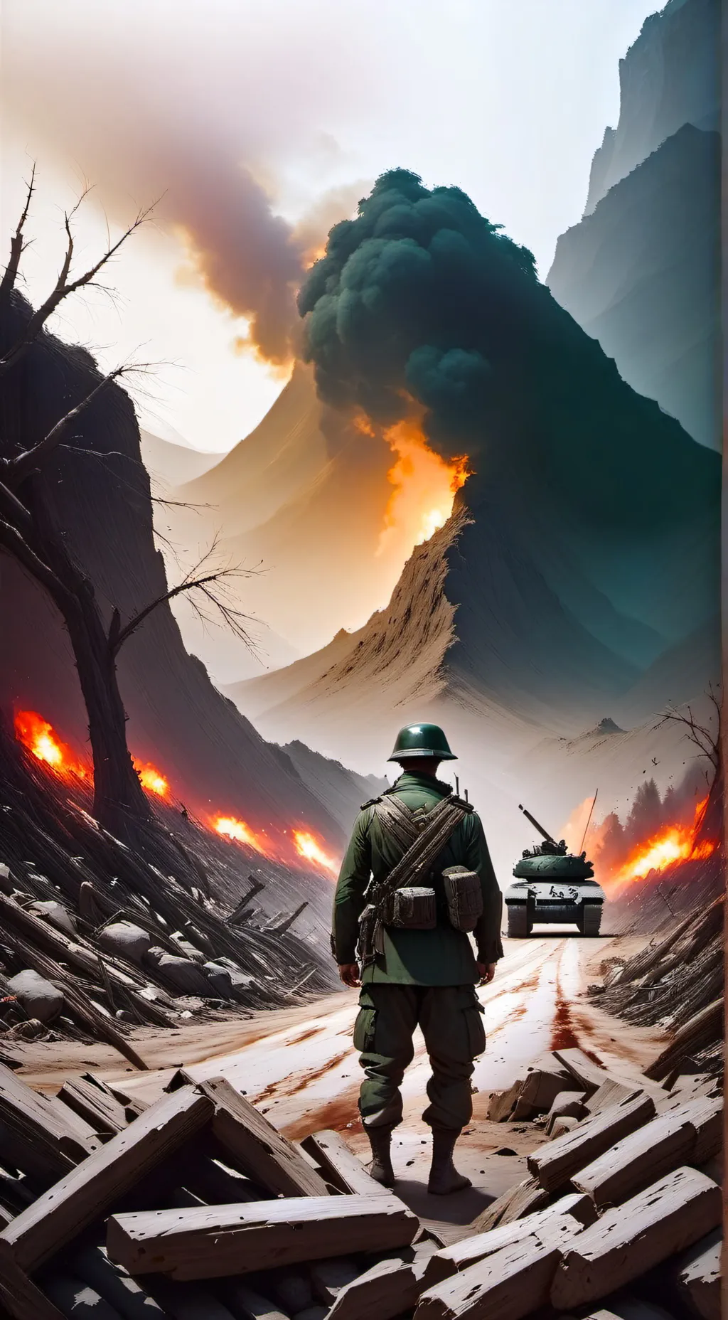 ai character: WAR background