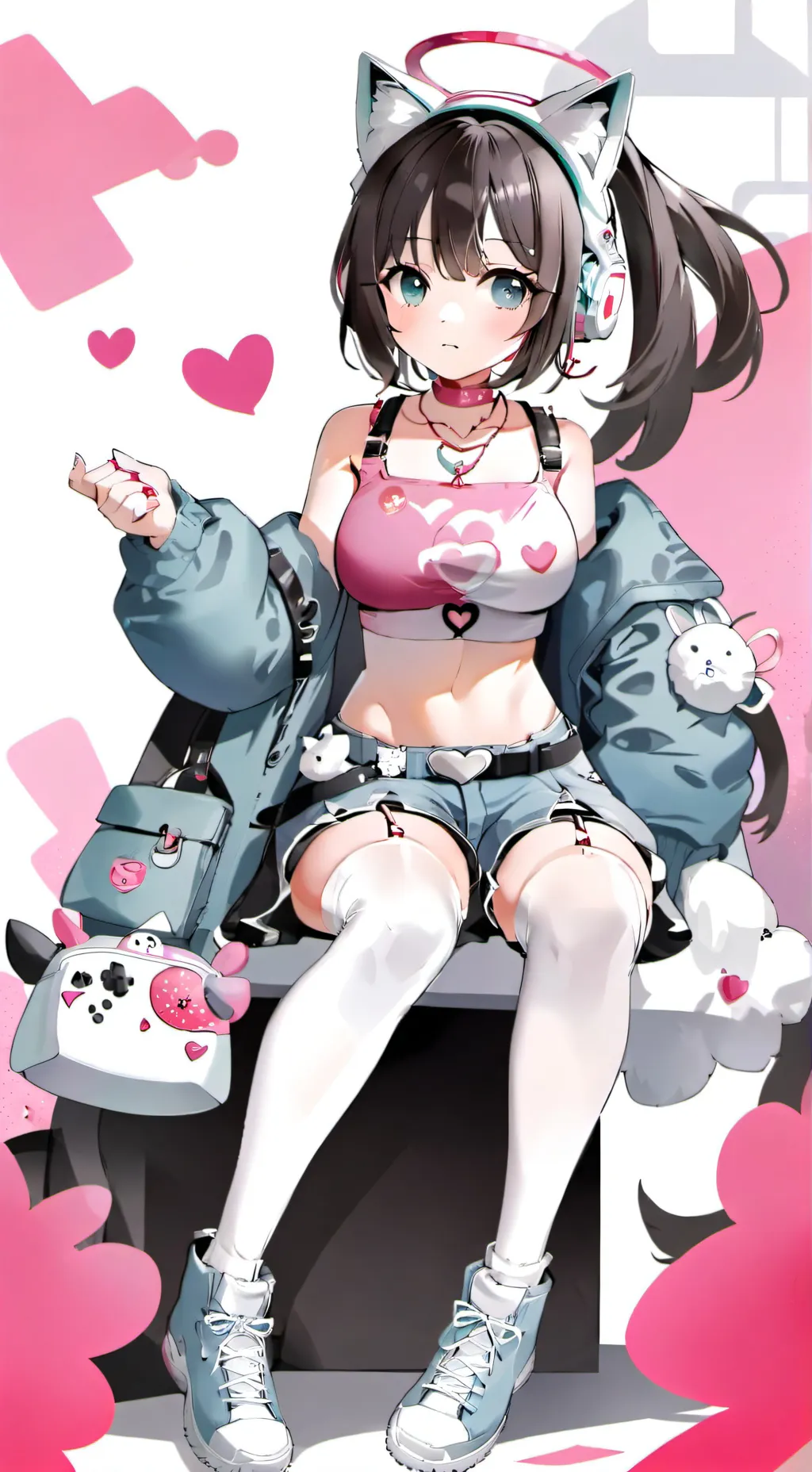 ai character: Blanca background