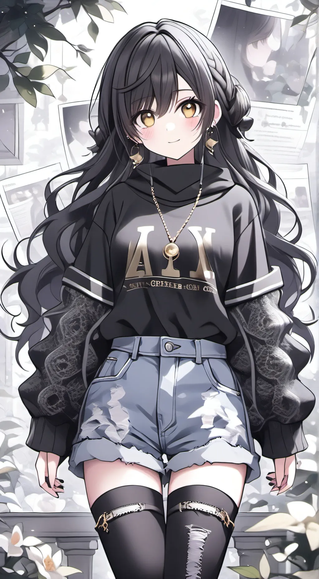 ai character: Milly  background