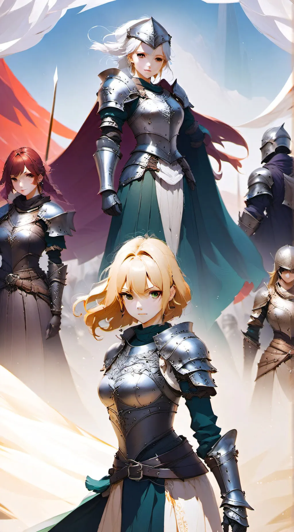 ai character: imperial Knight  background