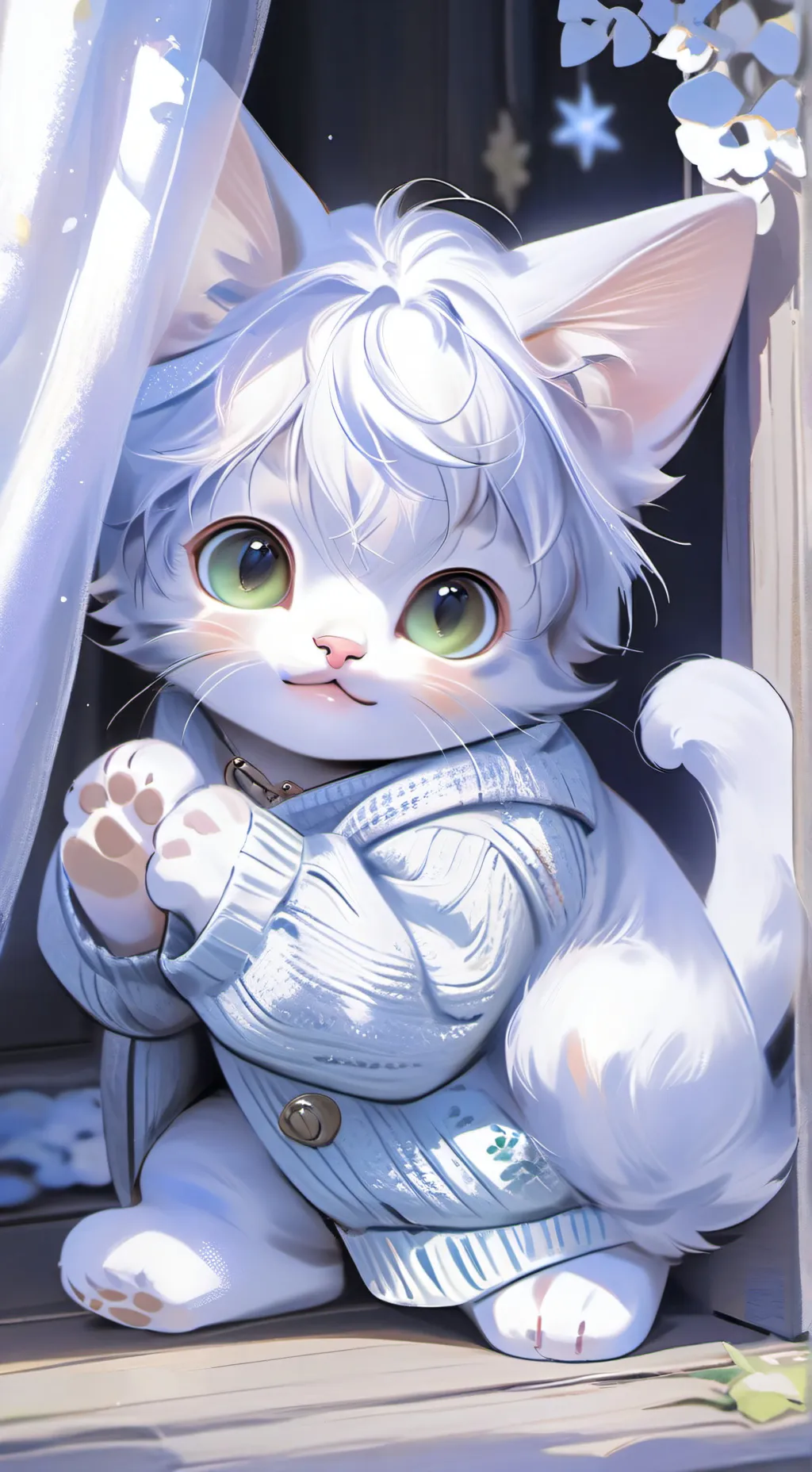 ai character: Invincible baby background