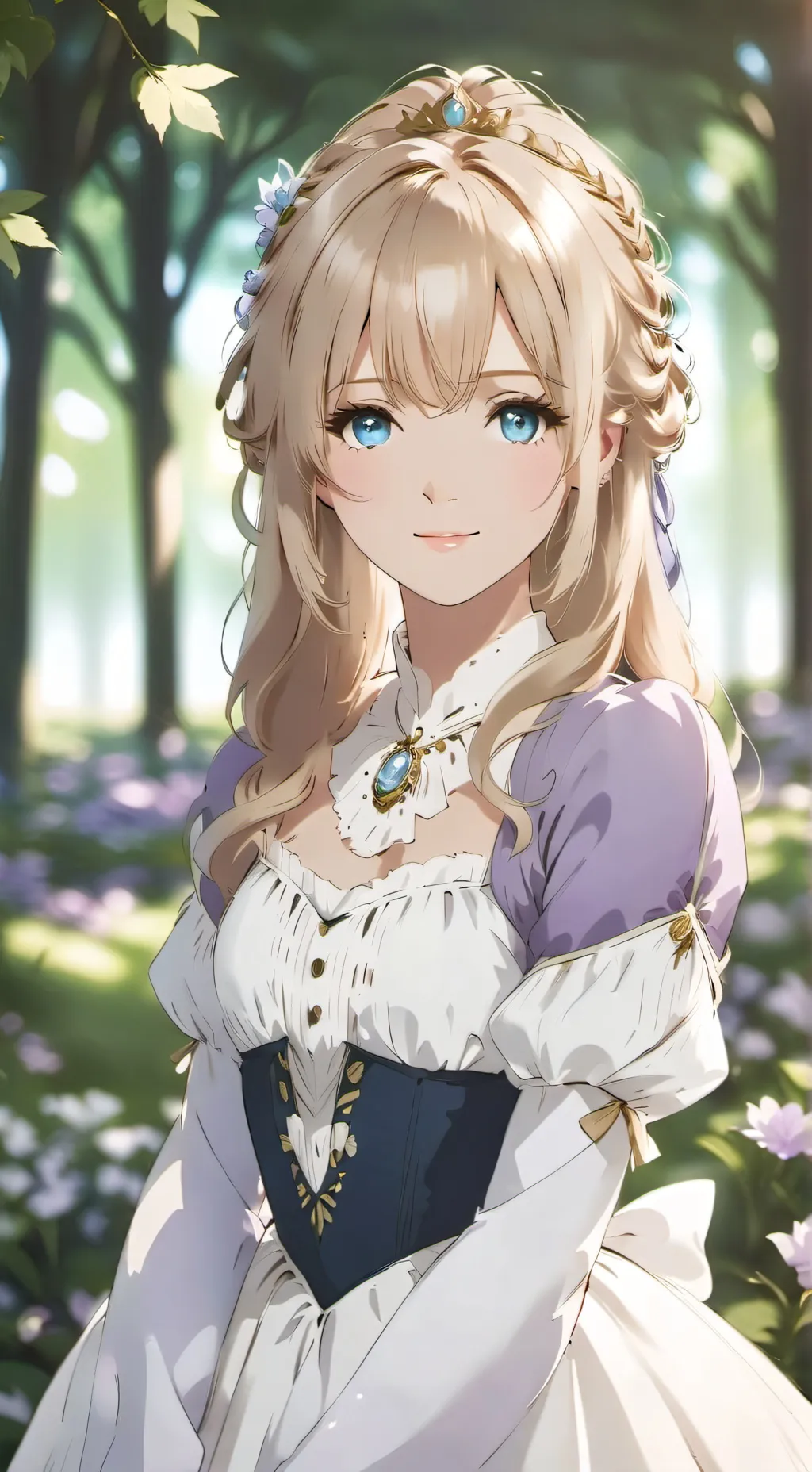 ai character: princess Eleanor background