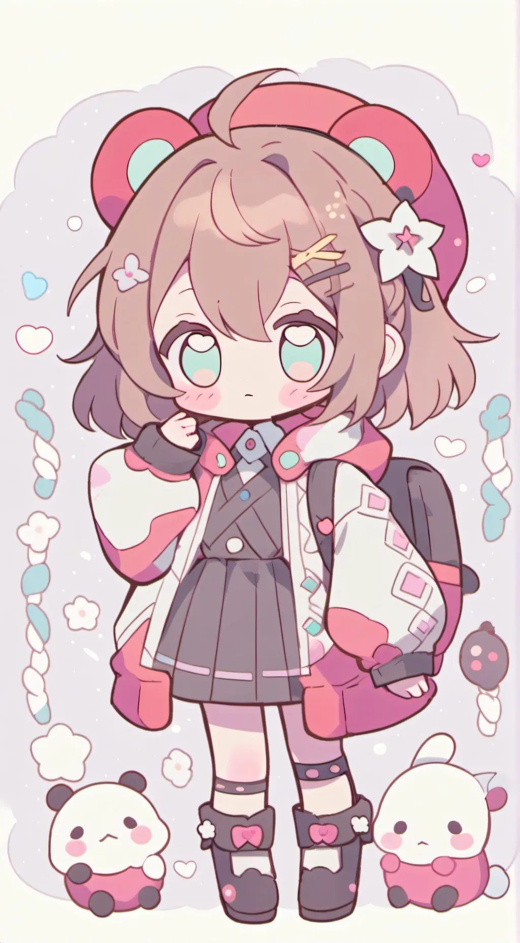 ai character: sprout background