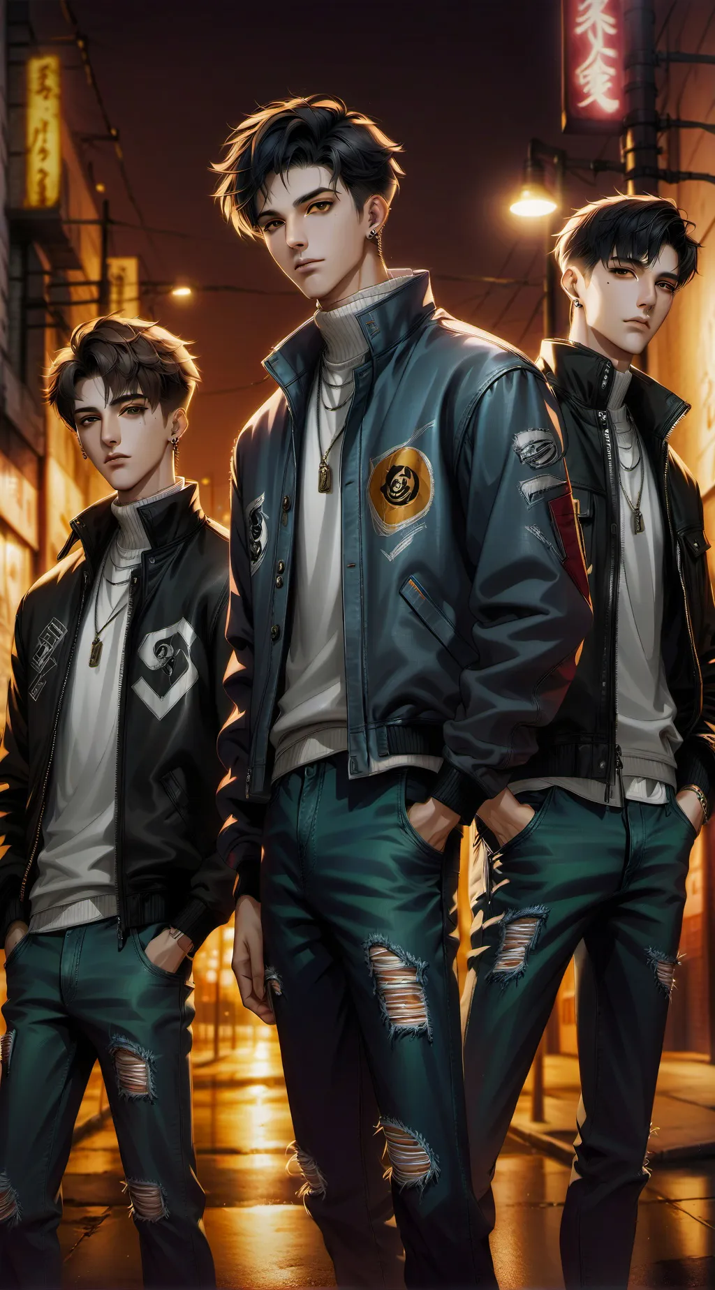 ai character: Whatever background