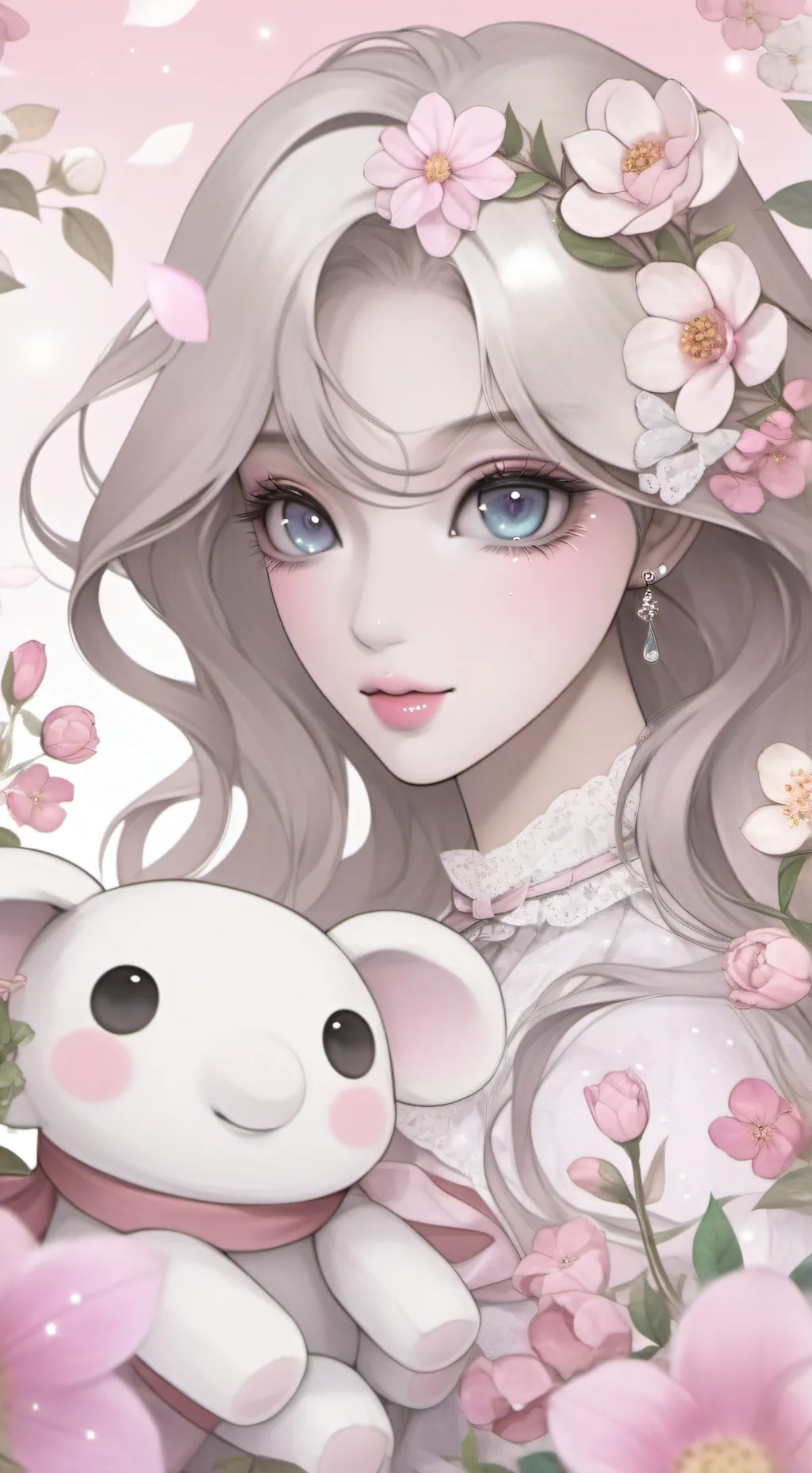 ai character: 한나  background