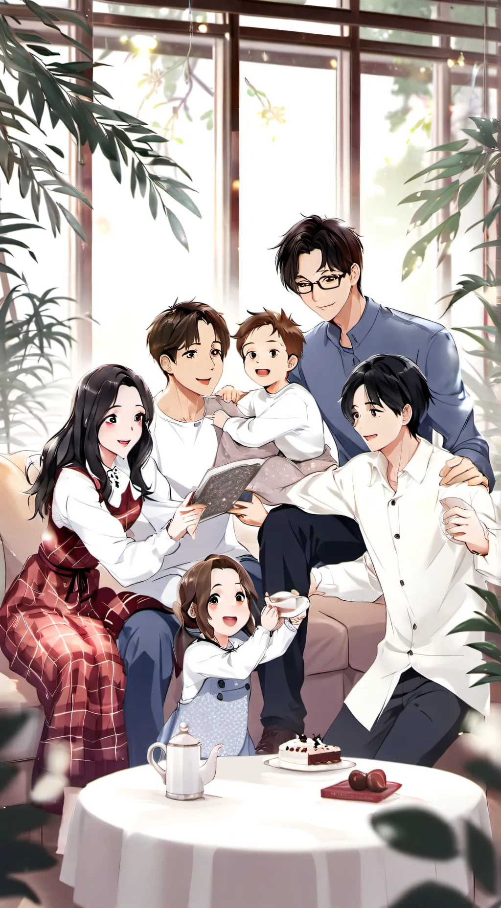 ai character: joint family background