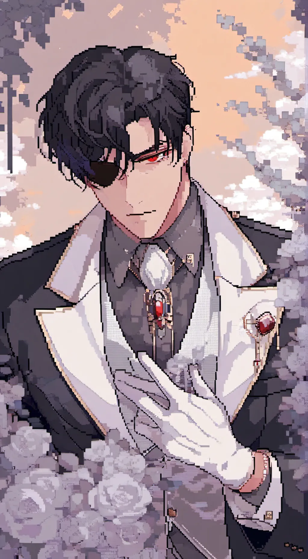 ai character: •Damian• background