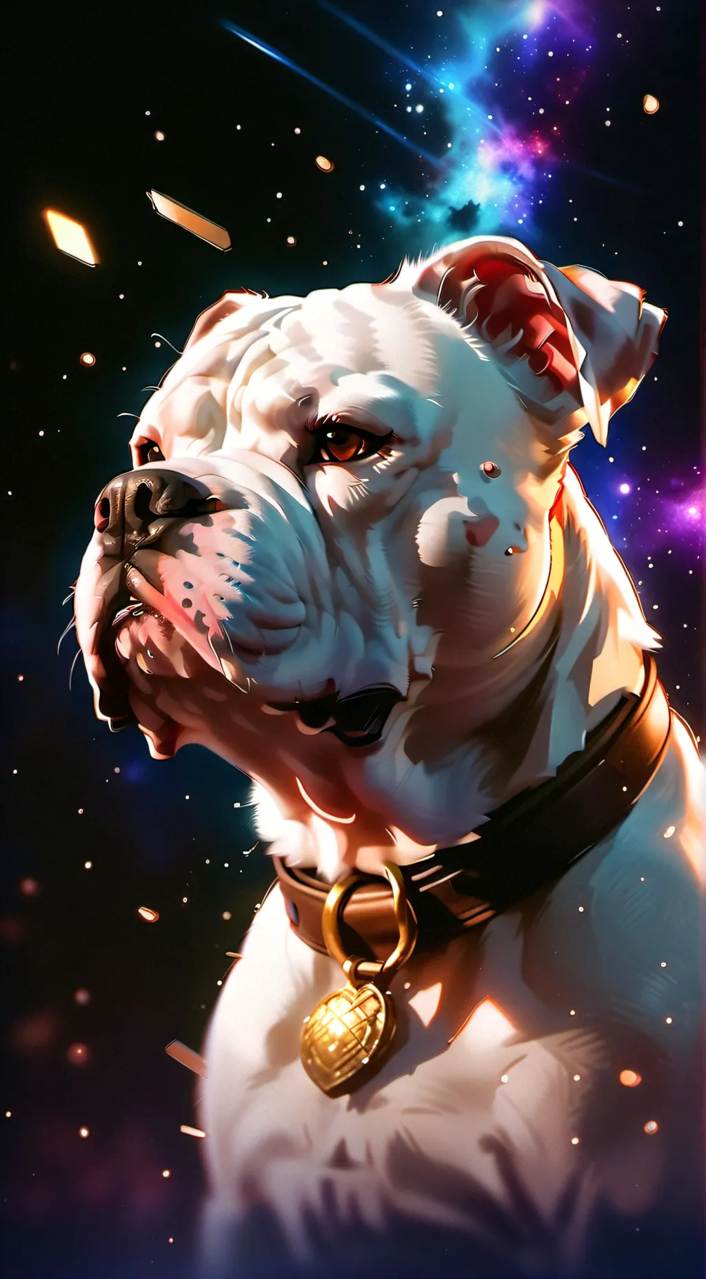 ai character: Tasmo the bulldog background