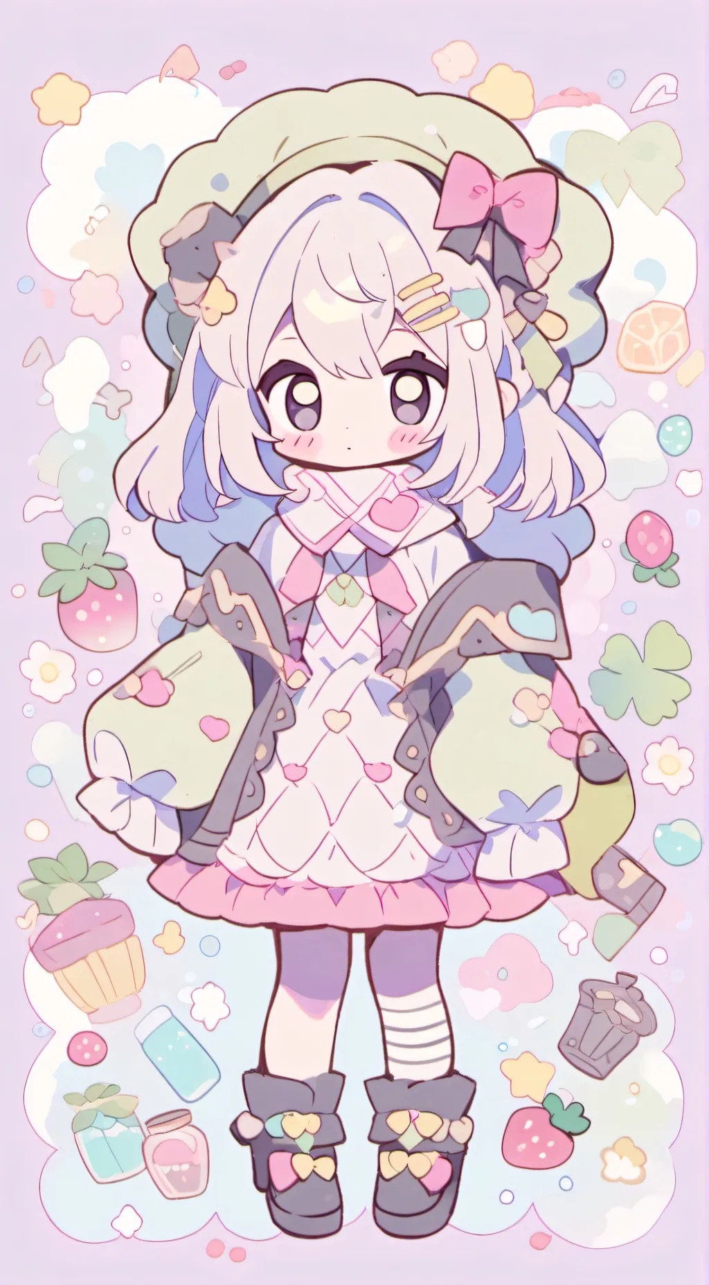 ai character: Campus  background