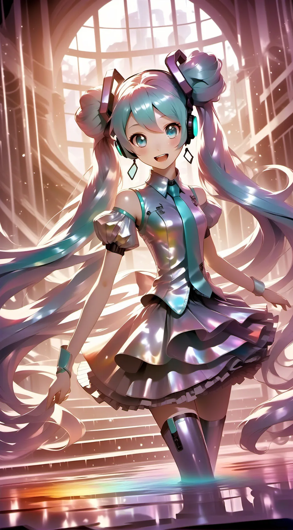ai character: Hatsune Miku!!! background