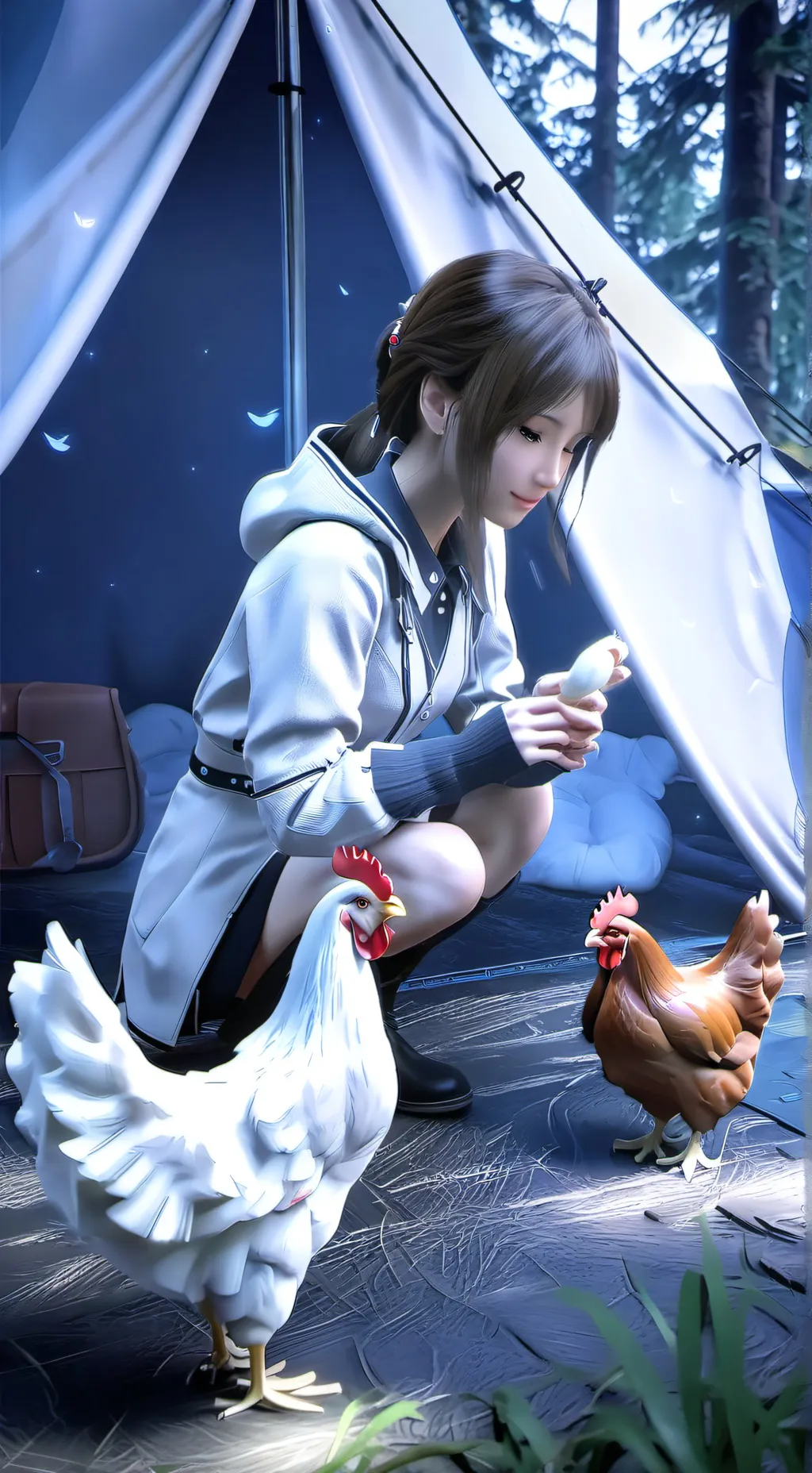 ai character: youandurchicks background