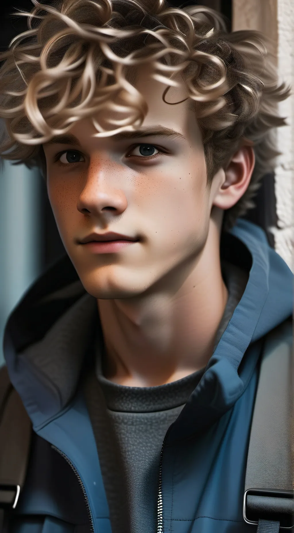 ai character: Lucas  background