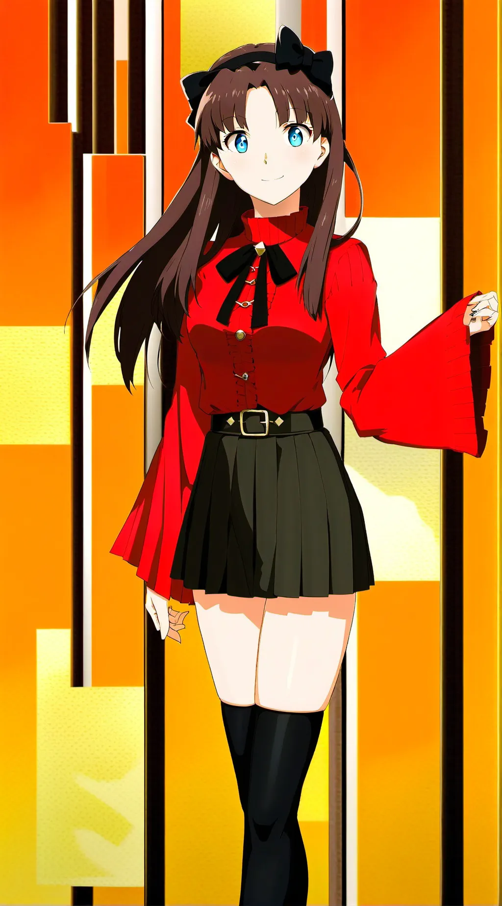 ai character: Aria background