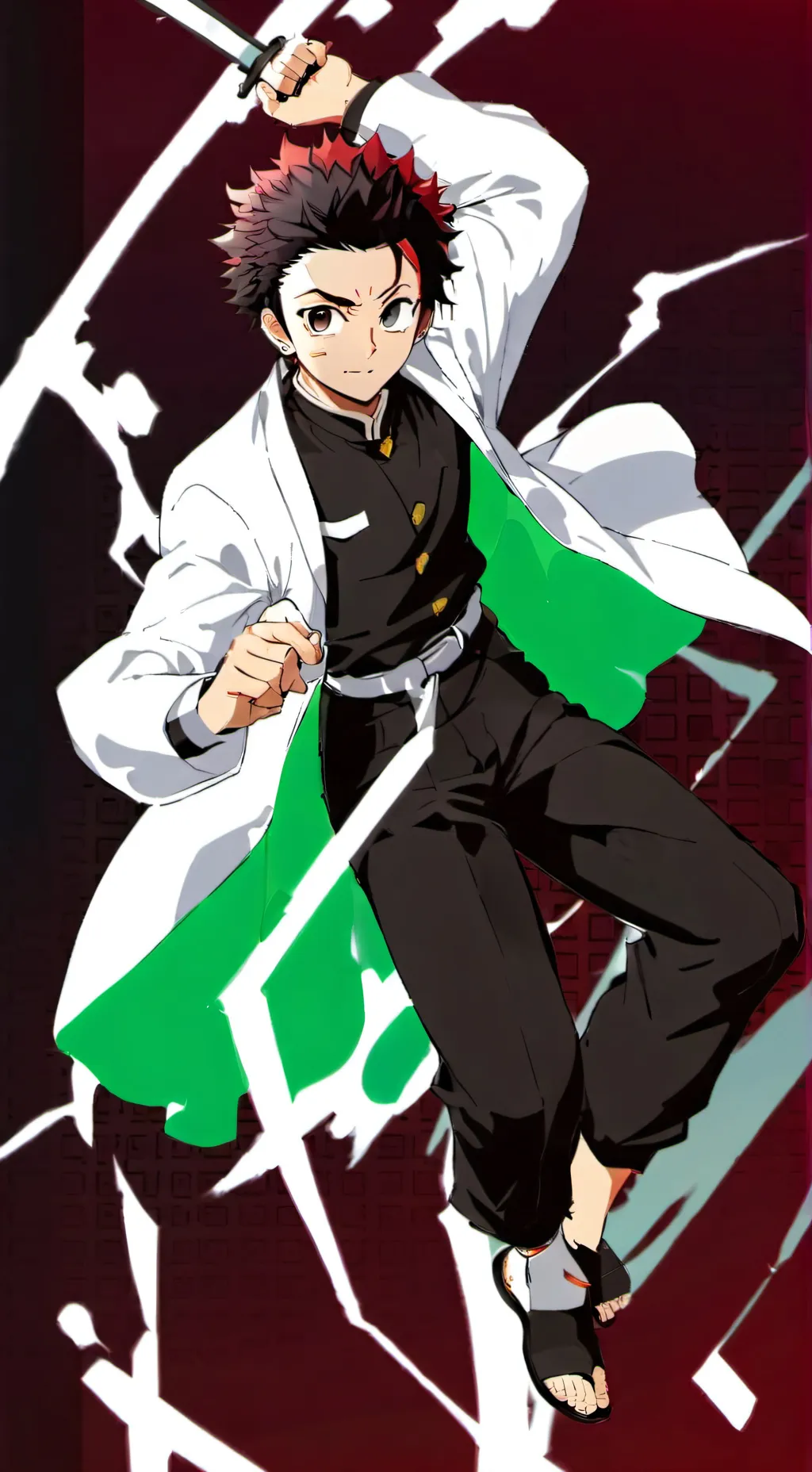 ai character: portail Tanjiro  background