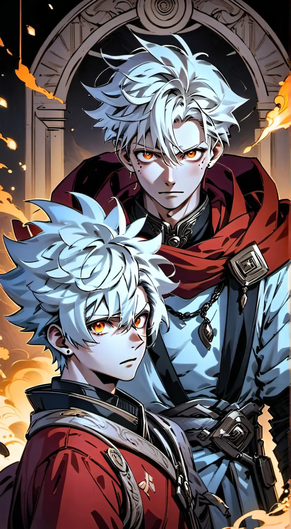 ai character: gachiakuta  background