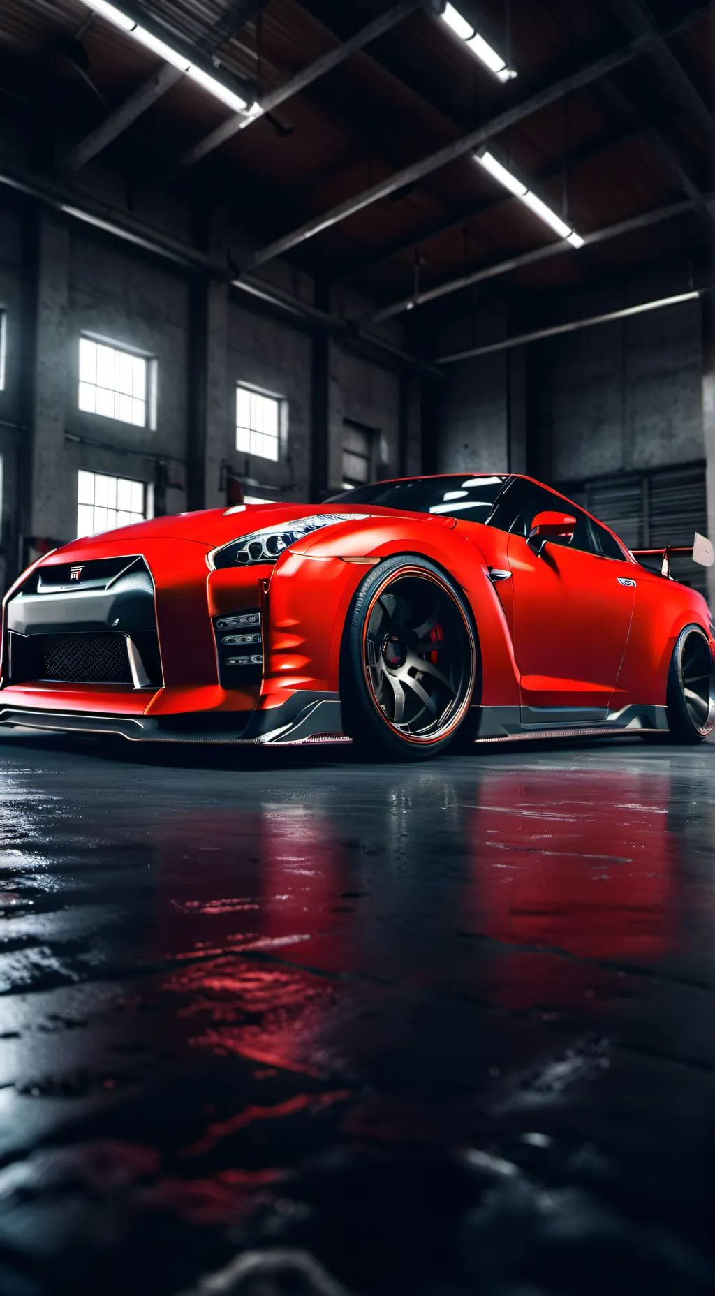 ai character: Nissan GTR seller background