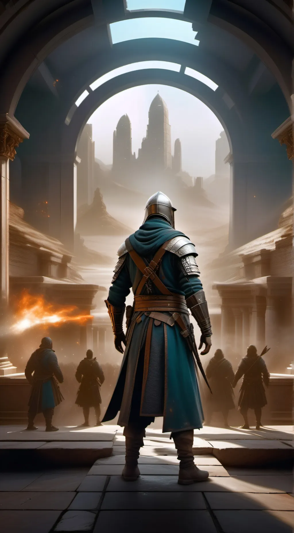 ai character: gra w życie background