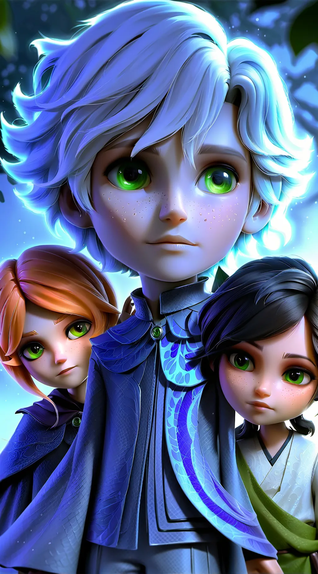 ai character: Tpn X mha  background