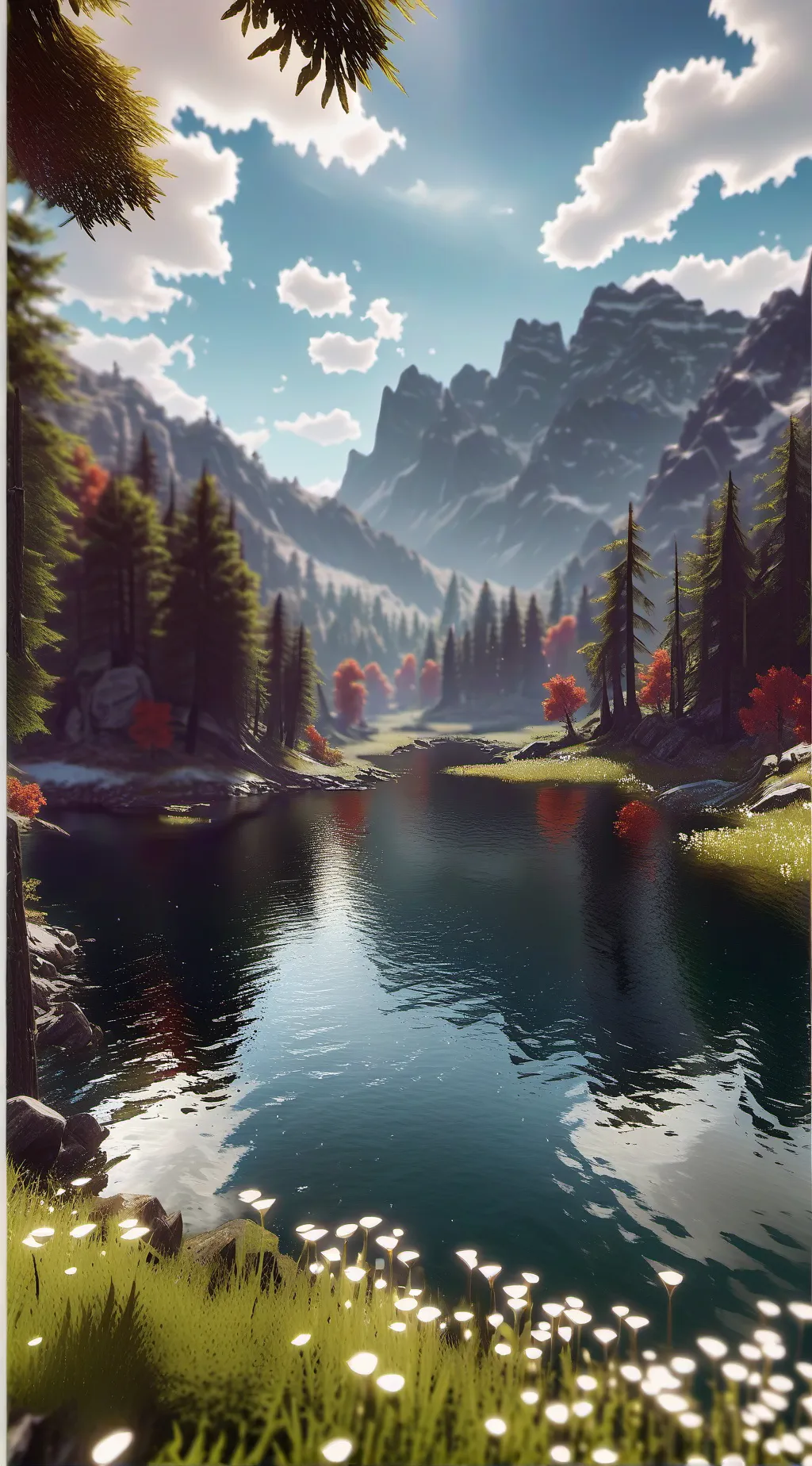 ai character: nose background