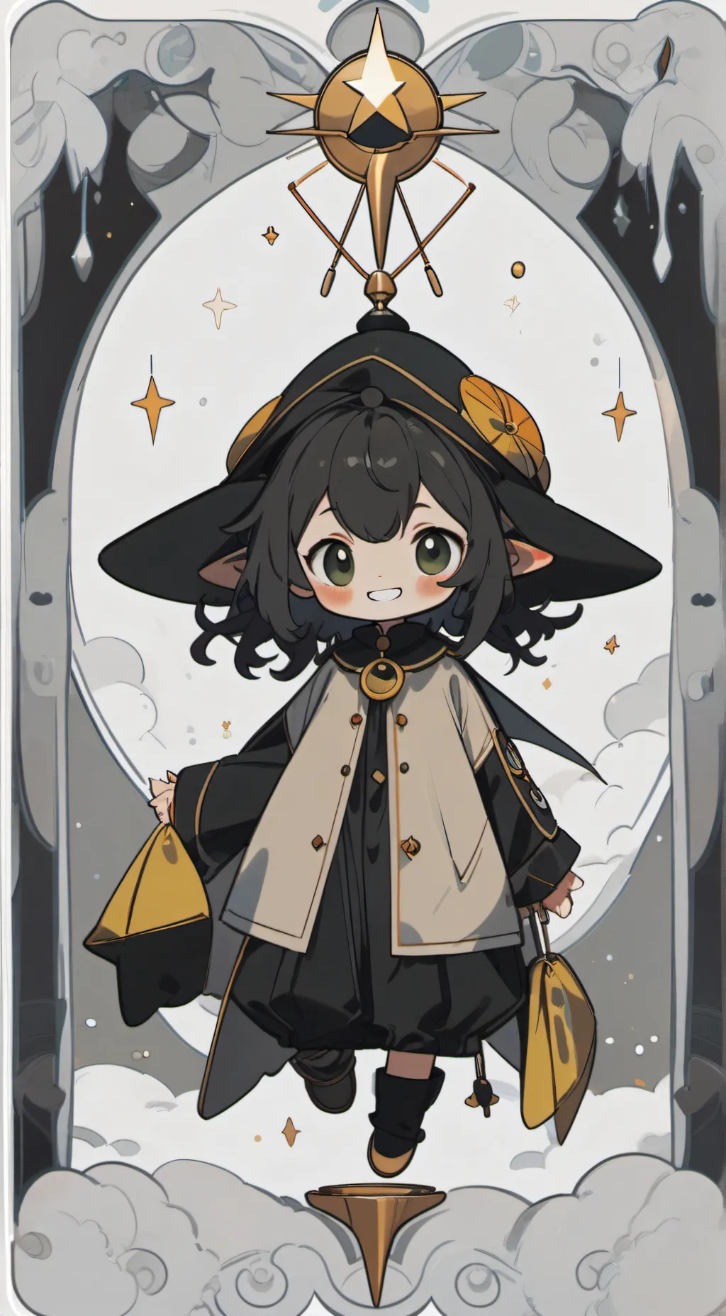 ai character: Tickles background